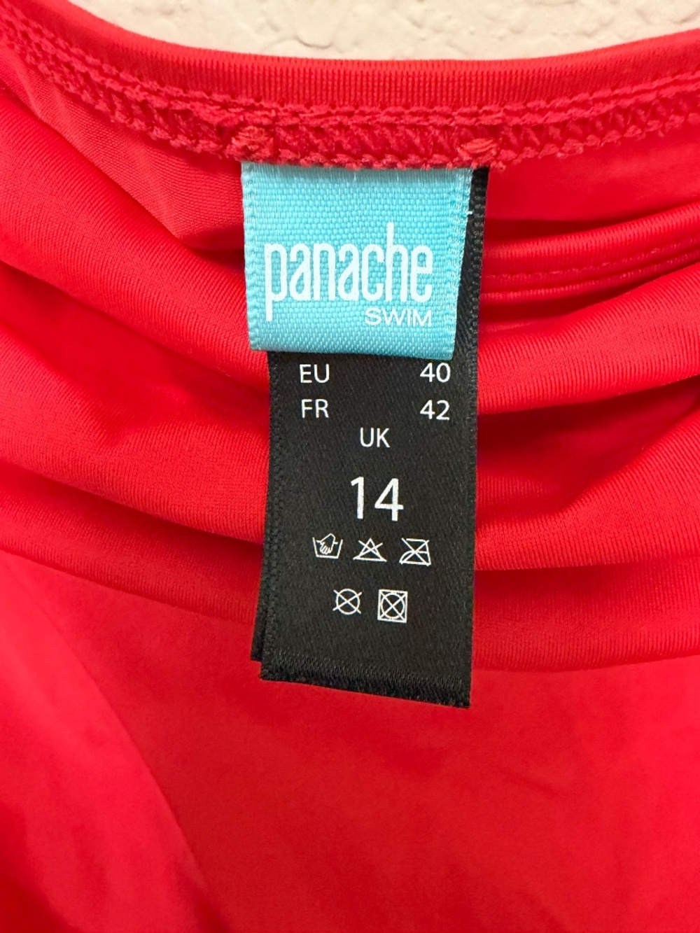 Panache Anya Riva Tankini RED - Picture 4 of 5